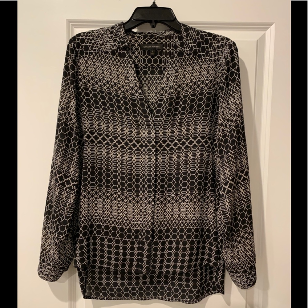 Banana Republic Blouse Tunic Shirt, Like New